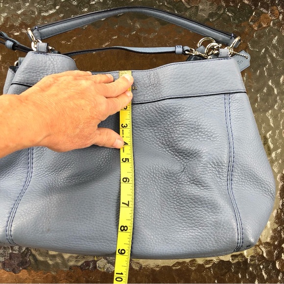 Coach Lexy Pebbled Leather Convertible Bag F23537 Shoulder Bag Crossbody Handbag - Picture 11 of 17